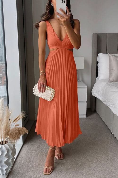 Radiant Twist Dress