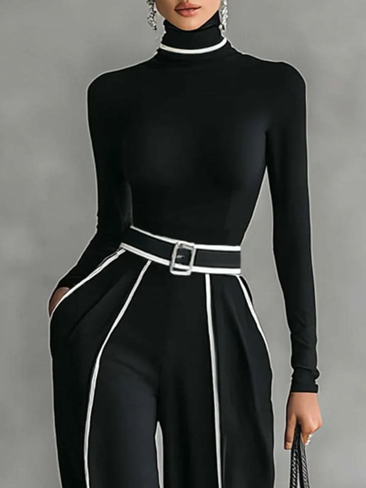 Vera™ | Elegant set with contrast detail