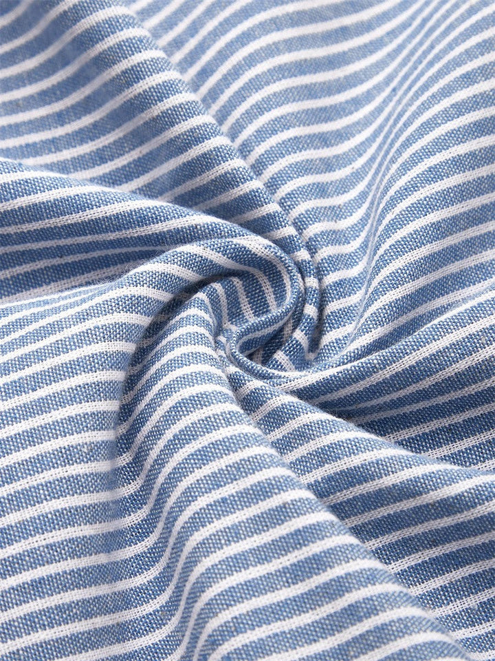 Wanda Striped Midi Dress